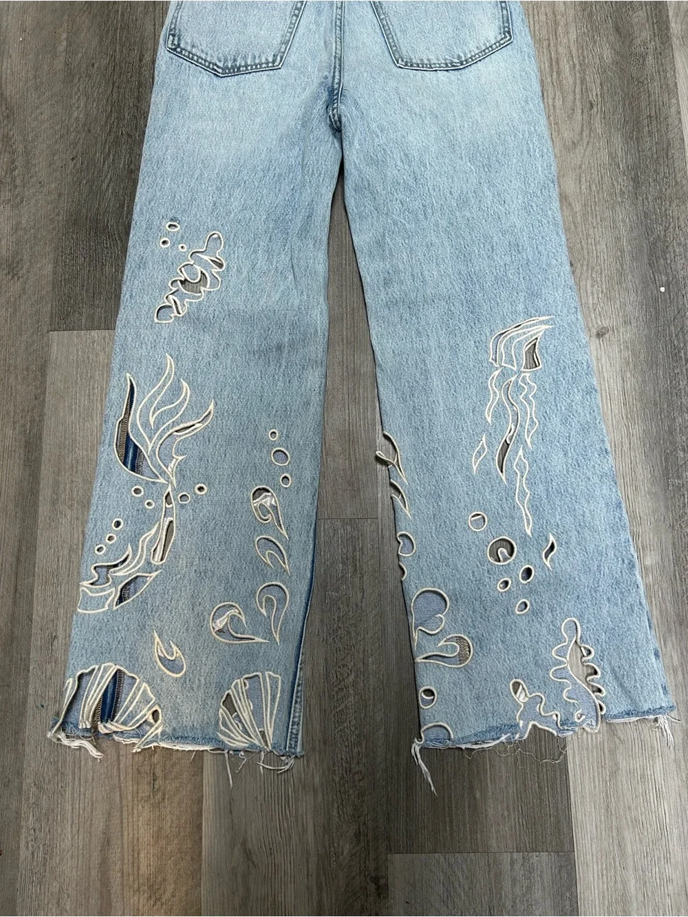 BDG urban outfitters jeans with cut outs
